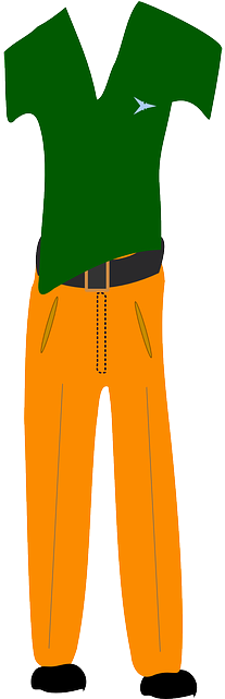Shirts And Pants Clipart - Shirt And Pants Png (320x640)