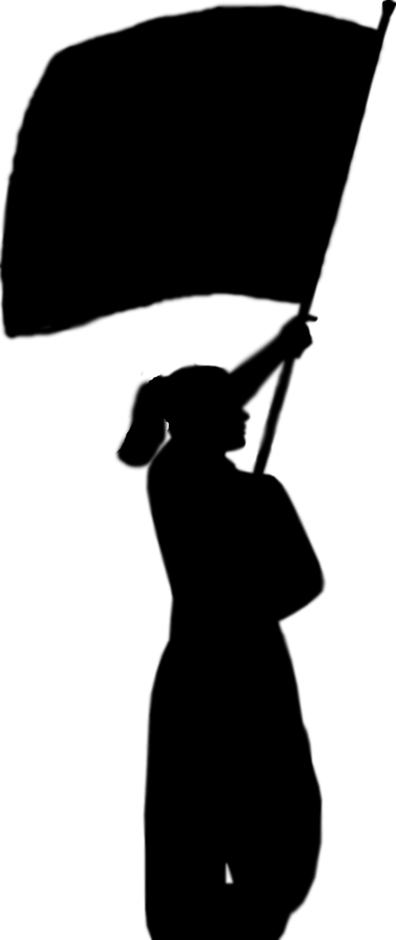 Please Help Clipart - Color Guard Clipart Transparent (778x1844)