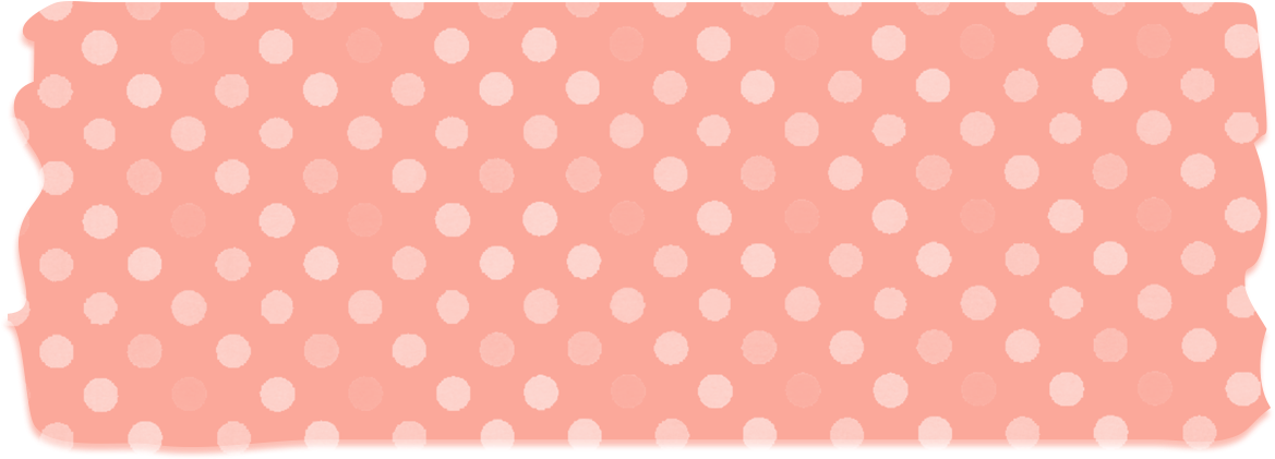 Washi Tape Clipart - Polka Dot (3600x3600)
