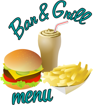 Bar And Grill With Breakfast Resort On Lake Mille Lacs - Cheeseburger Clipart (370x432)
