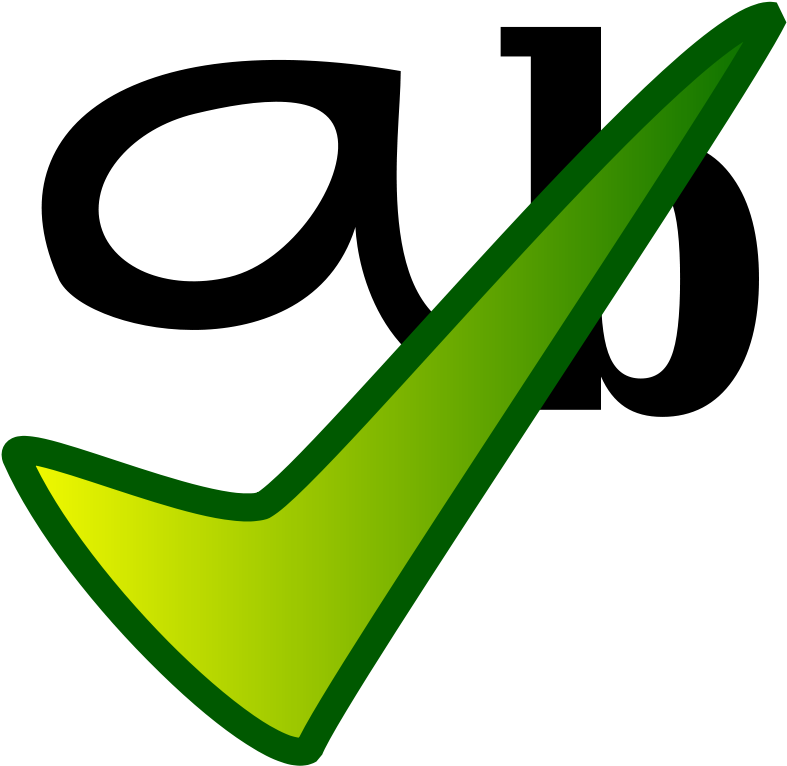 Get Notified Of Exclusive Freebies - Spell Check Clipart (800x800)