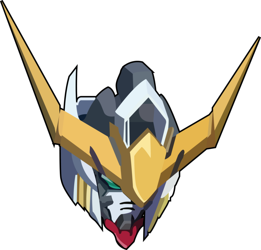 Barbatos By Spartangz - Gundam Barbatos Head Png (914x874)