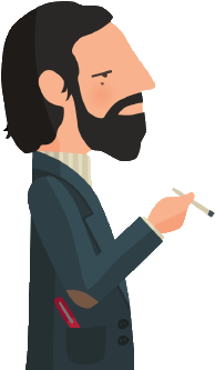 Team Work Office Ksa - Julio Cortazar Poster (450x420)