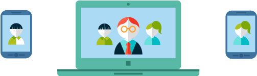 Video Conferencing And Other Collaboration Tools Create - Illustration (751x202)