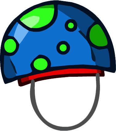 Mushroom Helmet - Helmet Heroes Mushroom Helmet (377x425)