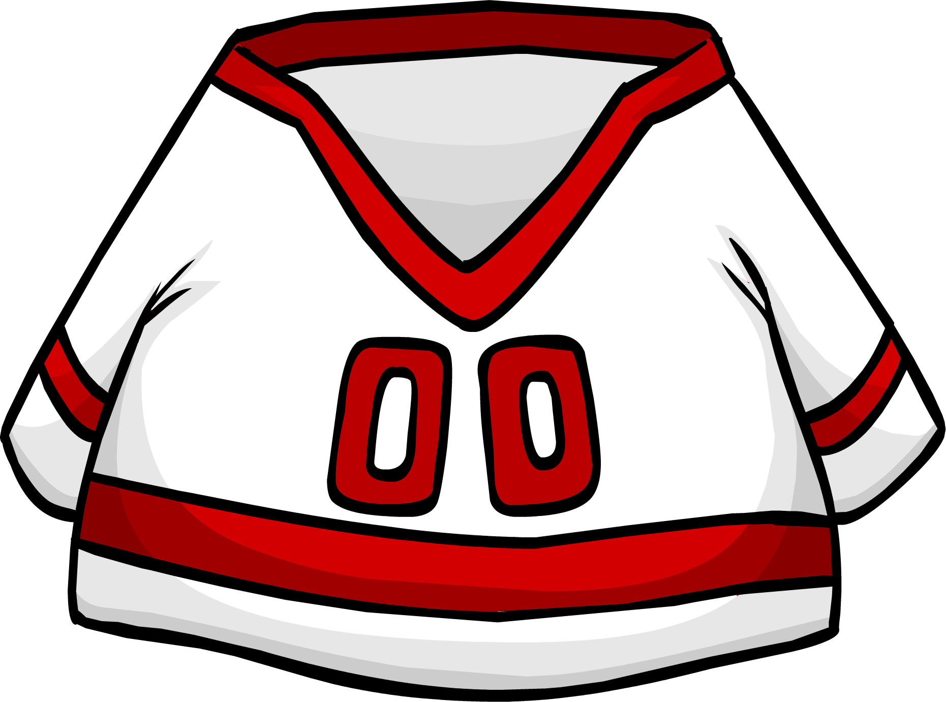 Red Away Hockey Jersey - Red Away Hockey Jersey (1861x1381)