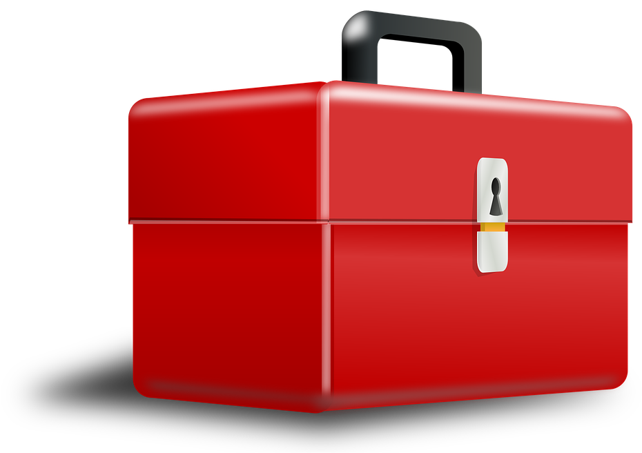 Briefcase Cliparts 7, - Tool Box Clip Art (960x665)