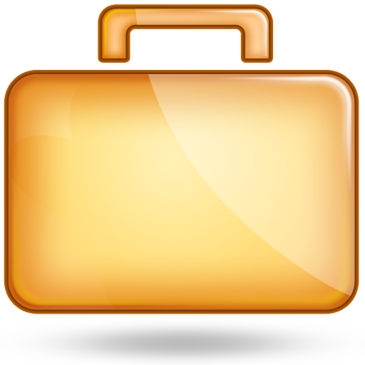 Suitcase - Open Briefcase Icon Png (512x512)