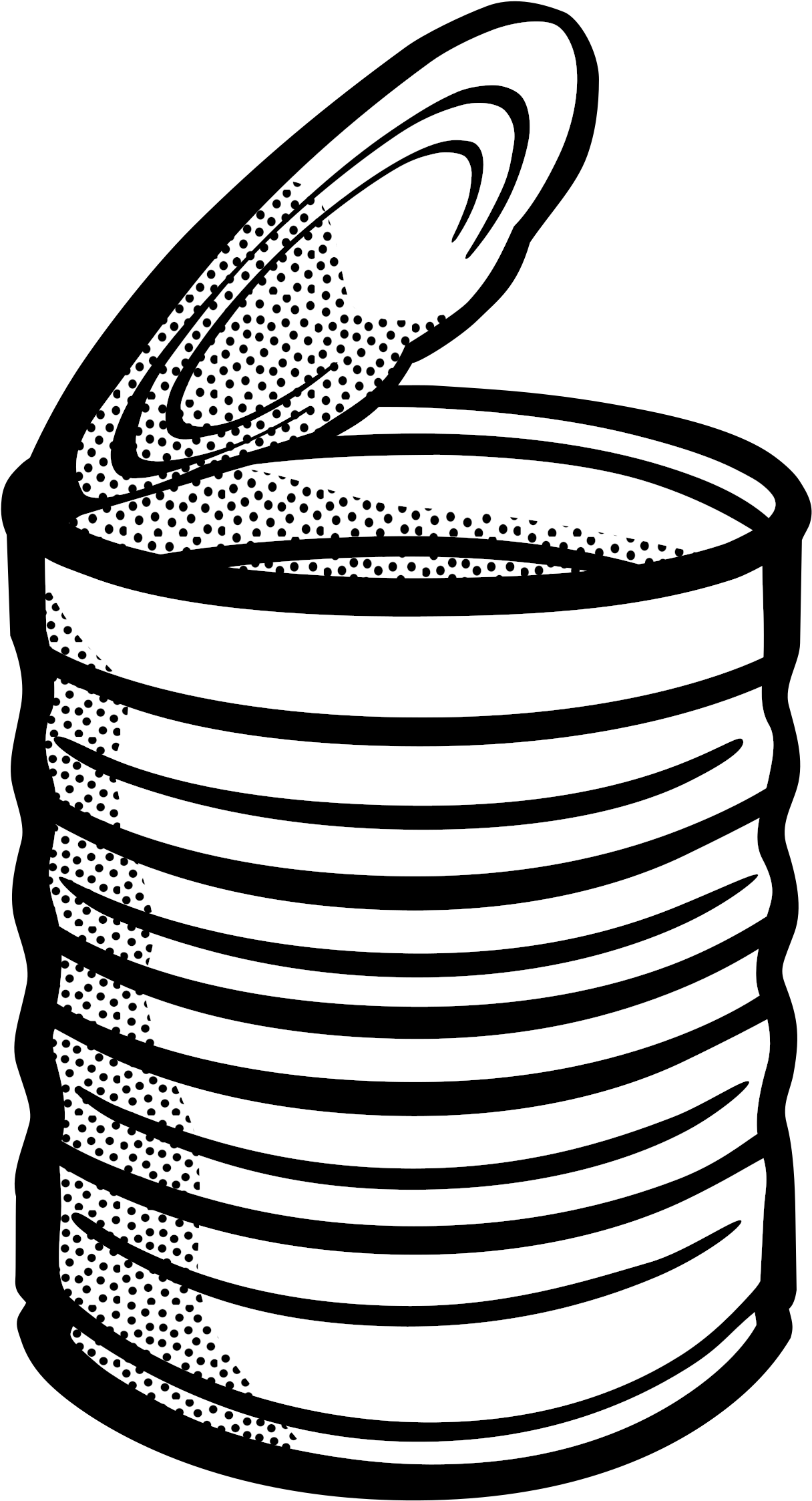 Can Clipart - Tin Can Clip Art (2323x2400)