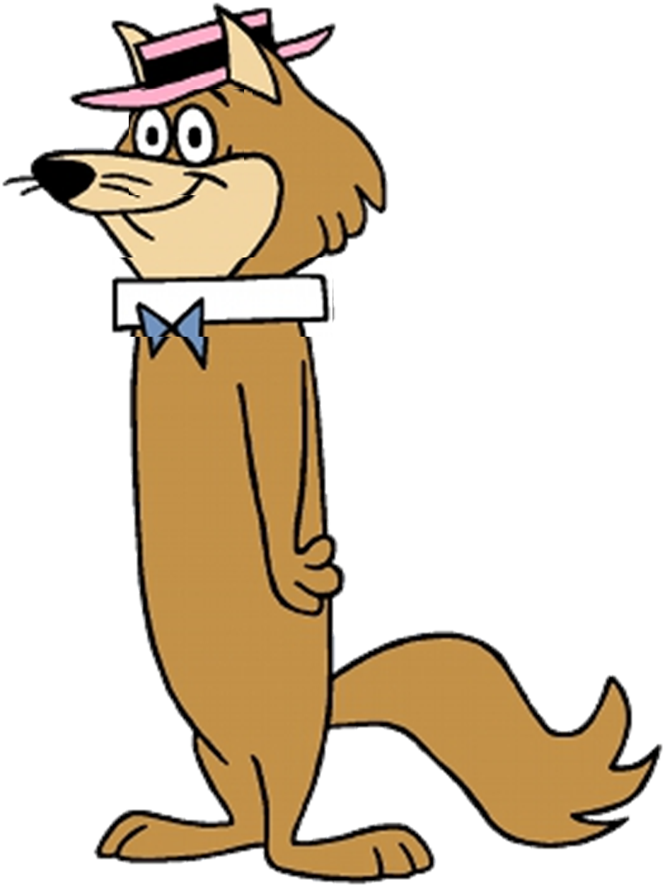 Hokey Wolf - Hanna Barbera Hokey Wolf (940x1254)