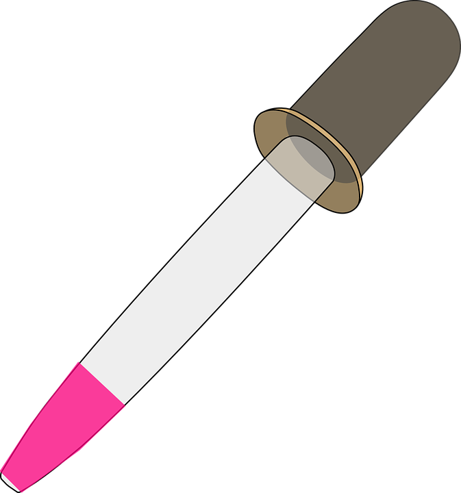 Pasteur Pipette Clip Art - Medicine Dropper Clip Art (673x720)