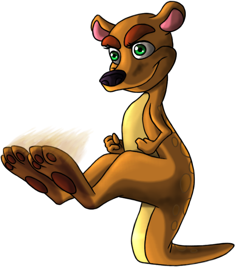 Sheila The Kangaroo By Cartoonsilverfox Sheila The - Shelia The Kangaroo Spyro (900x1080)