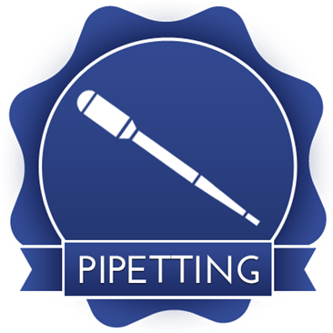 Chemistry Pipetting - Digital Badge (400x400)
