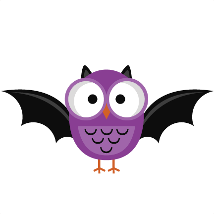 Purple Halloween Owl Svg Cutting File Halloween Owl - Scalable Vector Graphics (432x432)
