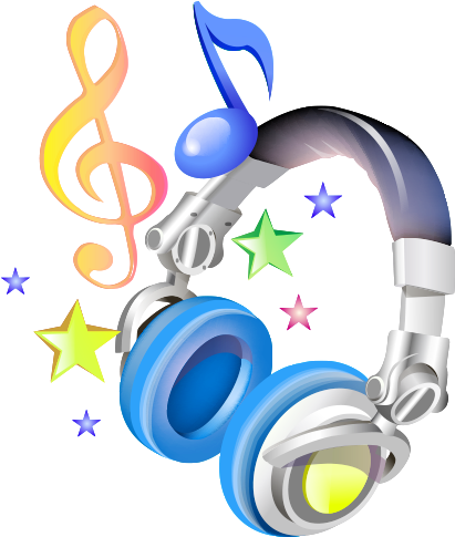Vector Cartoon Music Headphones 500*500 Transprent - Vector Cartoon Music Headphones 500*500 Transprent (500x500)