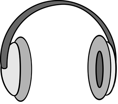 Headphones Listening Music Headphones Head - Headphones (388x340)