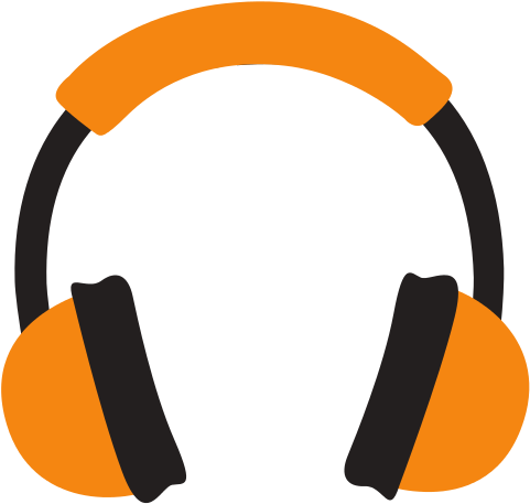 Headset Audio Isolated Icon - Headphones Colored Icons Png (550x550)