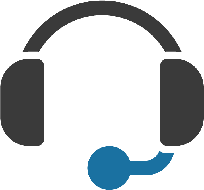 Headset, Indicating Human Support - Call Center Headset Clipart (833x833)