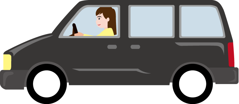 Family Van Clipart - Clip Art Minivan (789x344)