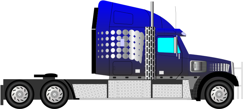 Truck Clip Art - Clipart Truck Blue (800x431)