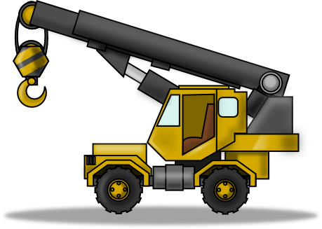 Free To Use &, Public Domain Heavy Equipment Clip Art - Unjunk Your Life [book] (459x327)