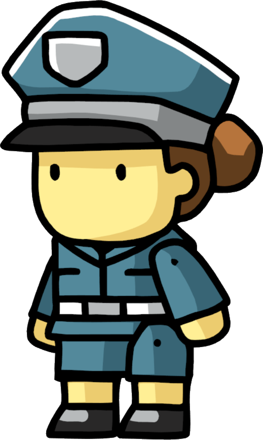 Policeman Scribblenauts Wiki - Scribblenauts Police Officer (519x867)
