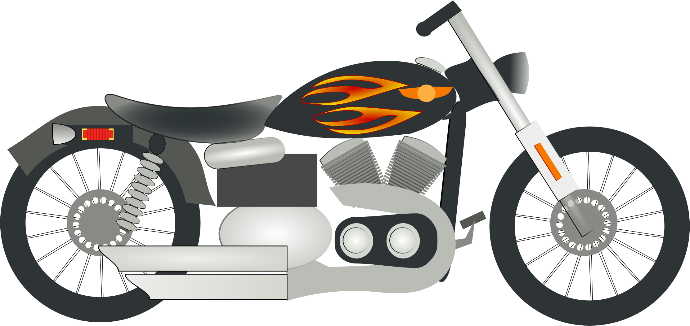 Motorcycle Clipart Transparent - Most Expensive Road Bike (2224x1053)