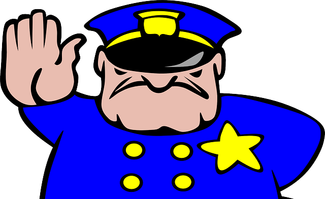 Cartoon Policeman - Police Man (640x392)