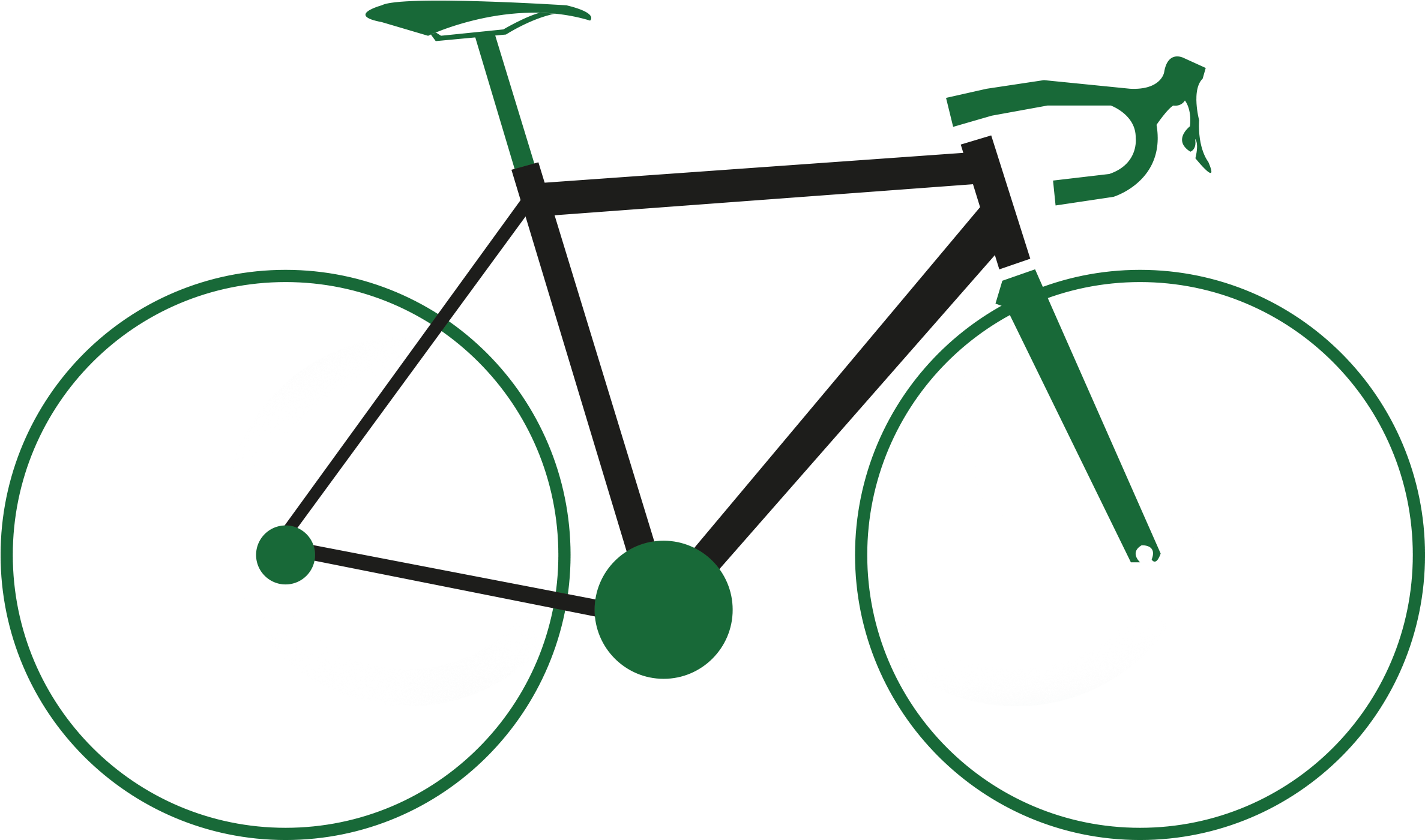 Road Bike Silhouette Png Clipart - Giant Tcr 1 2013 (2390x1530)