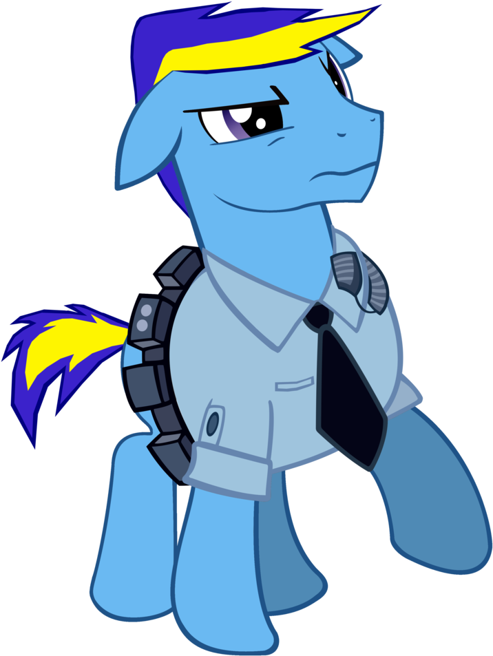 Yu As A Police Pony By Yuandnichigopictures - Mlp Police Pony (778x1027)