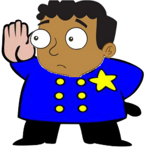 Photo - Cartoon Policeman (530x530)