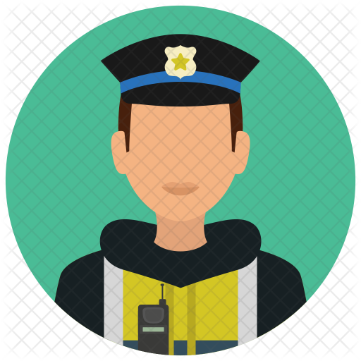 Police Icon - Police Officer (512x512)