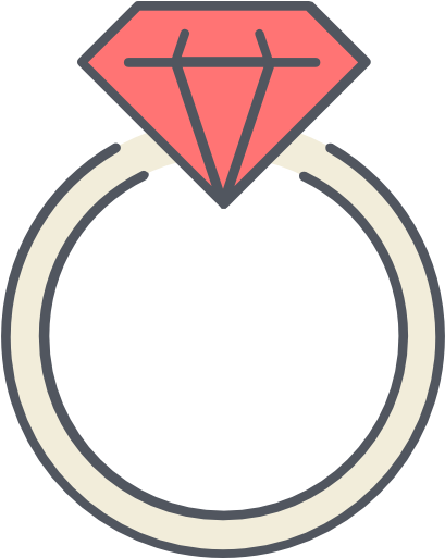 Engagement Ring Free Icon - Icono Anillo De Compromiso (512x512)