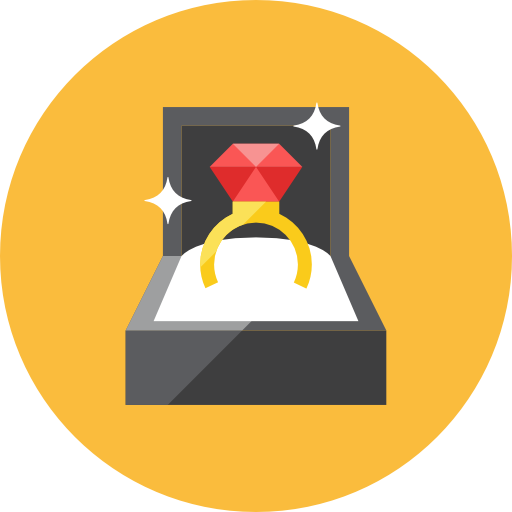 Engagement Ring Icon - Ring Ico (512x512)
