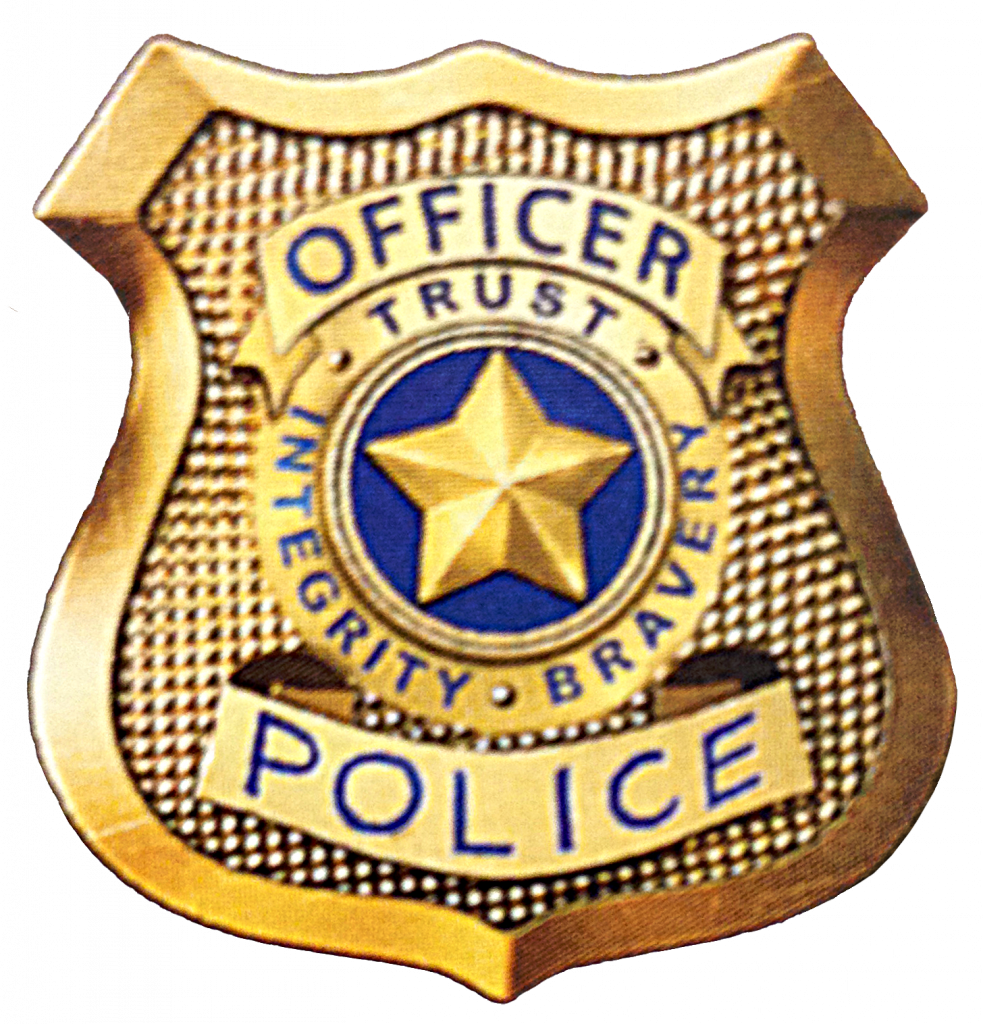 Simplified Police Badge For Kids - Police Badge Printable.
