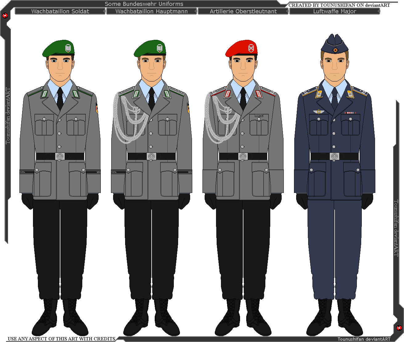 Some Bundeswehr Modern German Military Uniforms By - Star Wars Imperial Uniforms (1311x1108)