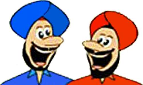 Santa Banta Hindi Jokes In Hindi Language Bbc Languages - Santa Banta Pvt Ltd (500x297)