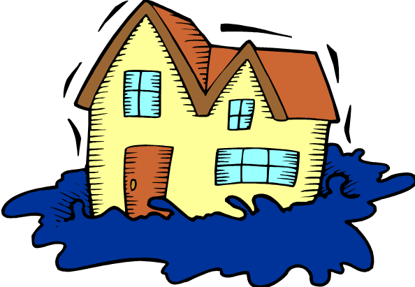 What - Effects Of Flood Cartoon (594x411)