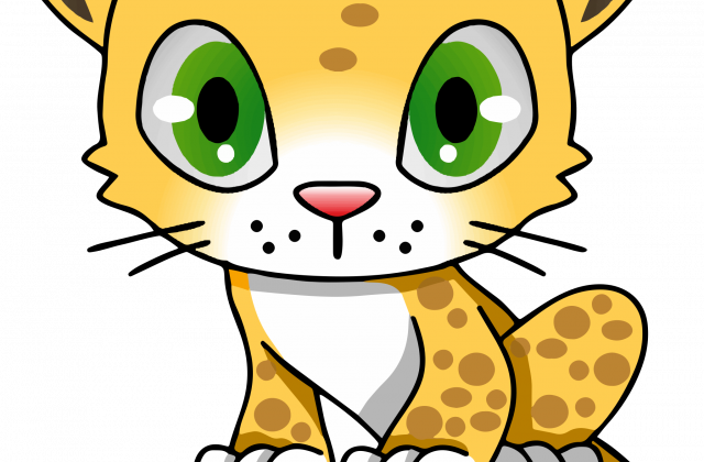 Cat Image Free Downlond - Amur Leopard Clip Art (640x420)