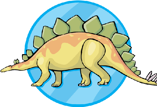 Stegosaurus - Stegosaurus Karte (500x368)