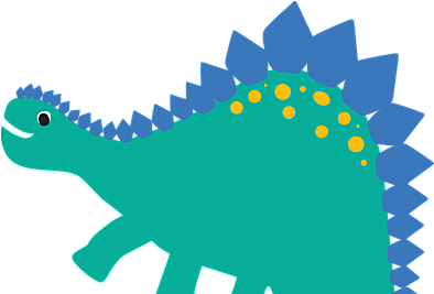 Spyke The Stegosaurus - Gold (400x400)