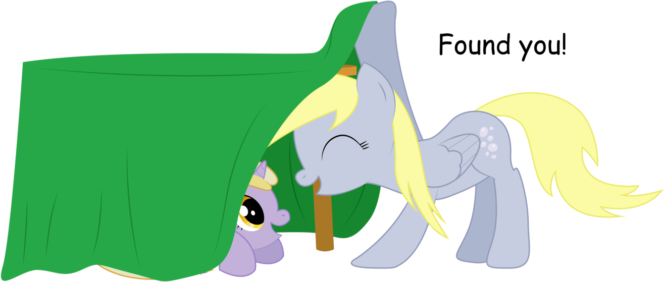 Hide And Seek By Replaymasteroftime - Cartoon (1349x591)