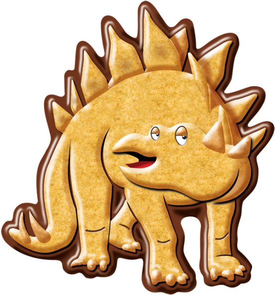 Cadbury - Cadbury Dinosaur Biscuit (596x650)