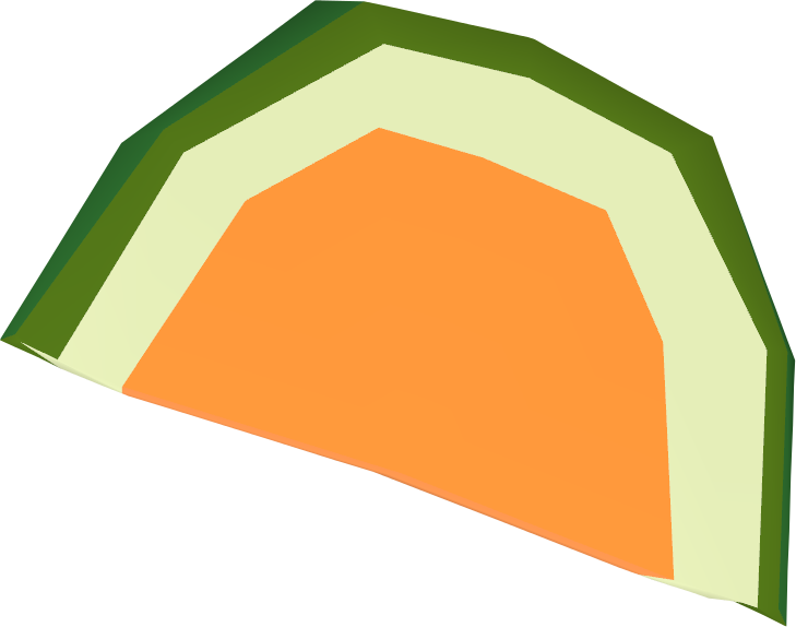 Watermelon Slice Detail - Runescape Watermelon (729x574)
