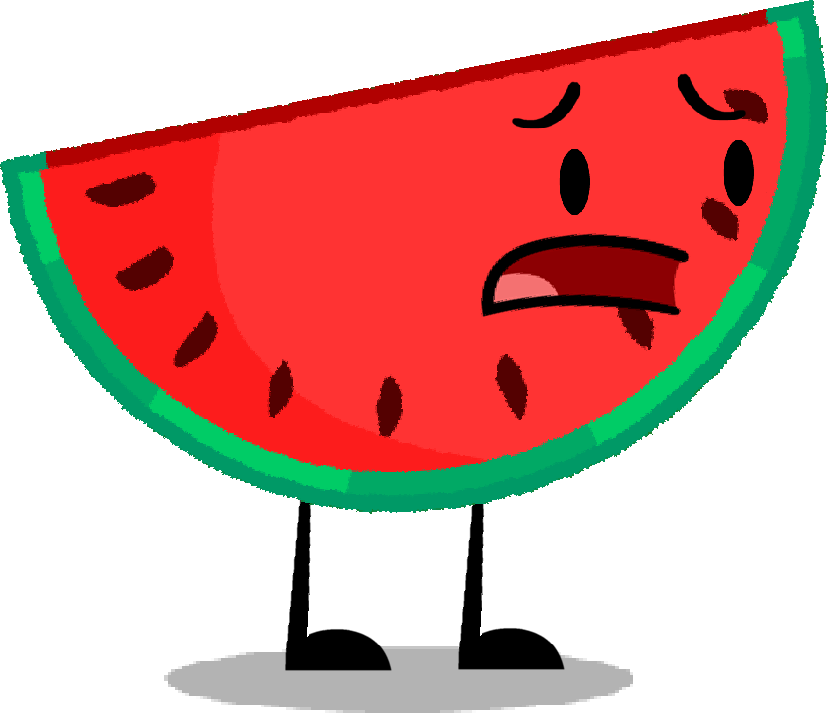 Melony - Bfdi Watermelon (828x713)