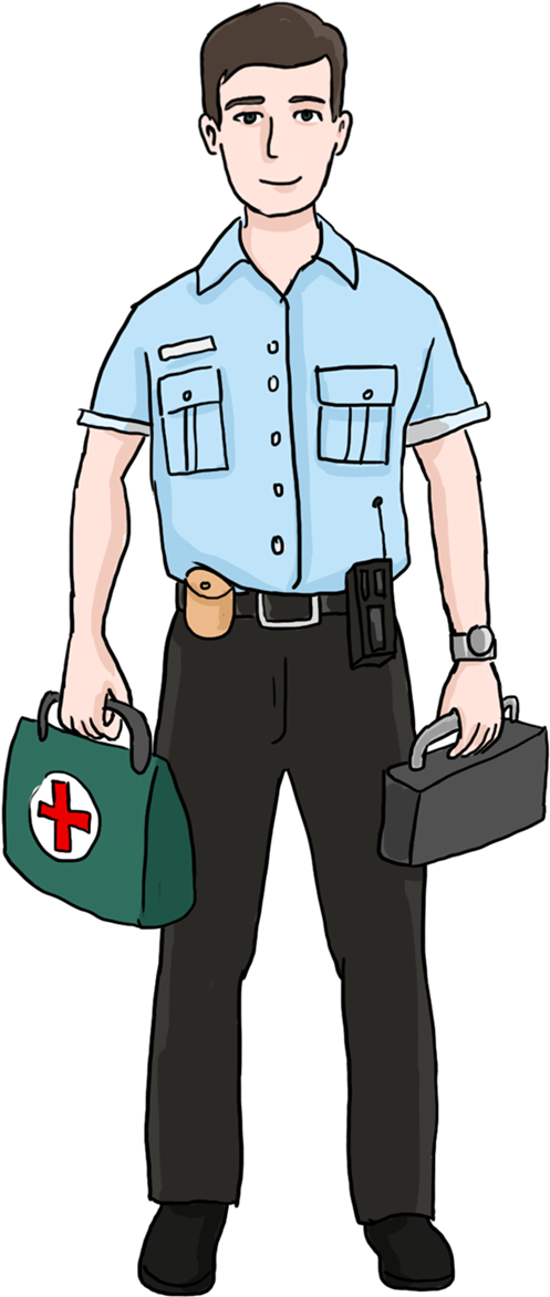 Paramedic Clipart (700x1244)