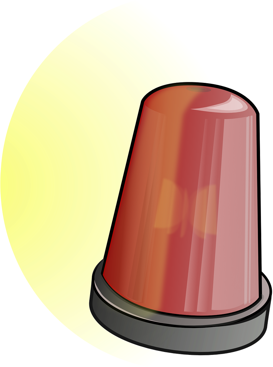 Siren Police Car Police Officer Clip Art - Siren Police Car Police Officer Clip Art (1259x1280)