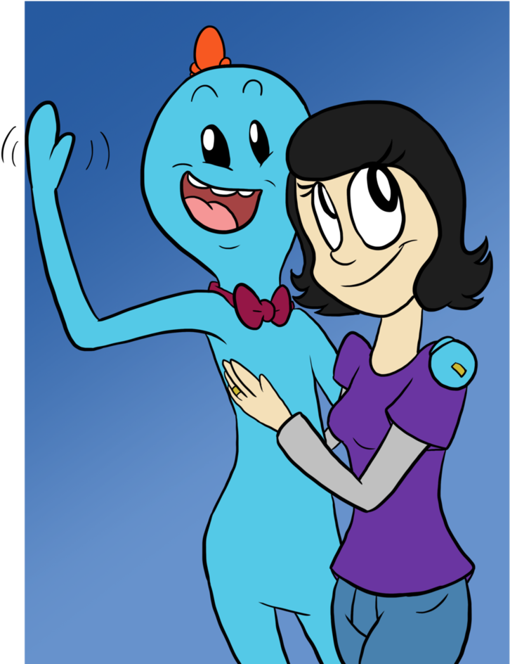 Hello I'm Mr Meeseek By Luckynight48 - Cartoon (786x1017)