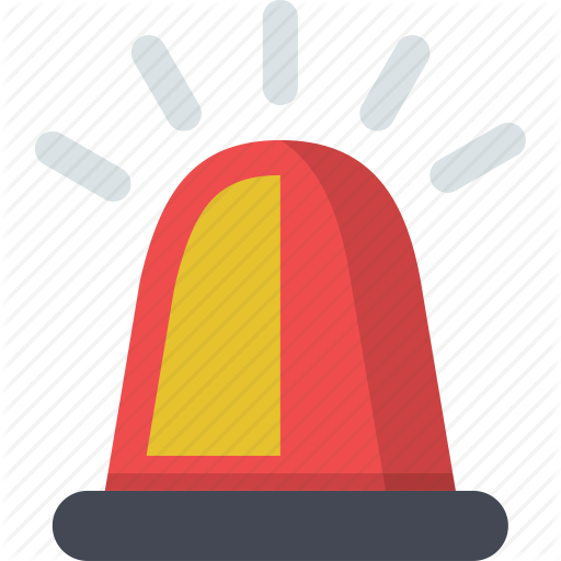 Police, Technology, Lights, Urgency, Emergency, Siren - Police Light Icon Png (512x512)