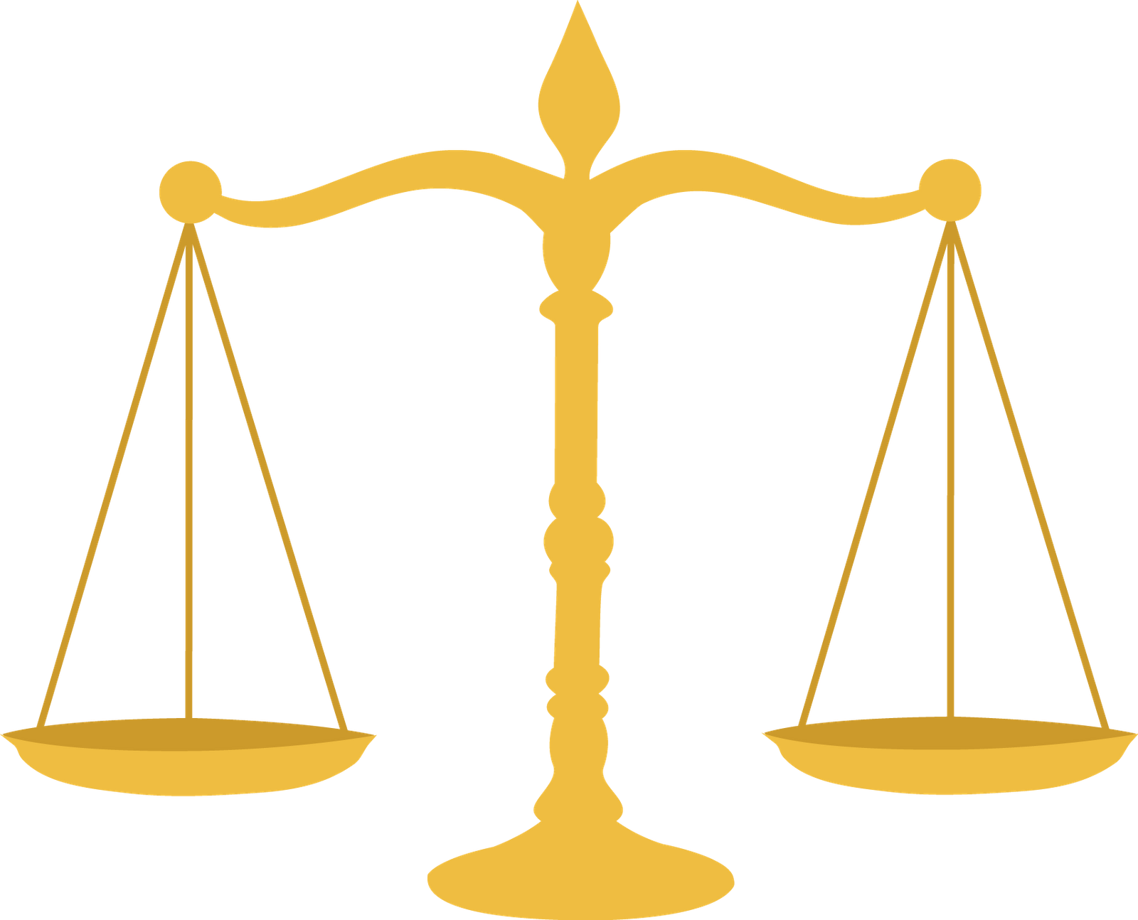 Libra Clipart Balance Beam Scale - Scales Of Justice Clipart (1600x1294)